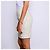 Gonna Chanel in tweed bianco e paillettes multicolori Bianco sporco - vista 9
