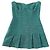 Vestido strapless Chanel de tweed verde
