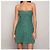 Vestido strapless Chanel de tweed verde - vista 6
