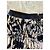 Pantaloncini Chanel Neri e Beige in Elastan Taglia 36 Nero - vista 3