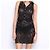 Conjunto de Top y Falda Chanel de Encaje y Botones de Strass Negro - vista 10