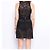 Conjunto de Top y Falda Chanel de Encaje y Botones de Strass Negro - vista 12