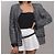 Falda Chanel Blanca de Viscosa Monogramada Blanco - vista 10