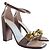 Stuart Weitzman High Heels Leder Beige - Ansicht 2