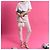 Calça Chanel branca de viscose e renda Branco - vista 13