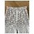Calça Chanel branca de viscose e renda Branco - vista 5