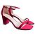 Sandali Stuart Weitzman in scamosciato rosa - vista 5