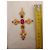 Pendente Christian Lacroix Oro con Pietre Rosse D'oro - vista 4