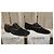 Joseph Fenestrier Richelieu in suede nero - vista 8