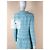 Chanel Conjunto de tweed turquesa con cinta de 15K$ talla 40 FR - vista 10