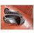Chanel Peep-Toe Pumps aus gestepptem Lammleder Schwarz - Ansicht 3