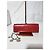 Clutch de cuero de cocodrilo Moschino rojo Roja - vista 11