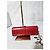 Clutch de cuero de cocodrilo Moschino rojo Roja - vista 3