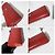 Clutch de cuero de cocodrilo Moschino rojo Roja - vista 6