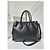 PRADA Borsa Tote Media a Doppia Cerniera in Pelle Saffiano Nera Nero - vista 14