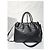 PRADA Borsa Tote Media a Doppia Cerniera in Pelle Saffiano Nera Nero - vista 4