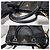 PRADA Borsa Tote Media a Doppia Cerniera in Pelle Saffiano Nera Nero - vista 8