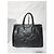 PRADA Saffiano Grande Galleria Double Zip Tote Nero - vista 4