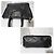 PRADA Saffiano Grande Galleria Double Zip Tote Nero - vista 5