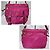 PRADA Borsa Messenger in Nylon Saffiano Rosa - vista 5