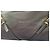 Borsa a spalla media in pelle granulata nera con catena dorata Givenchy Voyou Nero - vista 13