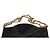 Borsa a spalla media in pelle granulata nera con catena dorata Givenchy Voyou Nero - vista 20