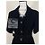 Chanel Schwarzes Tweedkleid mit Gürtel CC Logo 36 FR - Ansicht 10