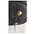 Sac à main Prada en lin noir avec détails dorés - vue 4