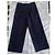 Pantalones Chanel de Algodón Azul Marino - vista 2