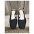 Décolleté Slingback Salvatore Ferragamo Suede Nero - vista 4