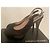 Bellissime slingback GIANNA MELIANI camoscio nero e vernice n. 37.5 - vista 2
