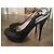 Bellissime slingback GIANNA MELIANI camoscio nero e vernice n. 37.5 - vista 5