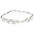 FENDI Cinghia Tu Cinghia Spalla Pelle Argento Auth hk2500