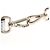 FENDI Cinghia Tu Cinghia Spalla Pelle Argento Auth hk2500 - vista 6