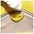 Céline Borsa a Spalla CELINE in Pelle Giallo Oro Auth sw496 D'oro - vista 18