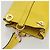 Céline Borsa a Spalla CELINE in Pelle Giallo Oro Auth sw496 D'oro - vista 6