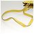 Céline Borsa a Spalla CELINE in Pelle Giallo Oro Auth sw496 D'oro - vista 7