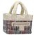 CHANEL Coco Cocoon PM Handtasche Nylon Weiß Mehrfarbig Silber CC Auth bs25111 Mehrfarben