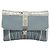 Bolsa de ombro de couro Matelassé Miu Miu com corrente, azul claro Auth 121929 - vista 13