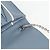 Miu Miu Matelassé Schultertasche aus Leder hellblau Silber authentisch 118556M - Ansicht 23