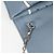 Miu Miu Matelassé Schultertasche aus Leder hellblau Silber authentisch 118556M - Ansicht 25