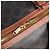 Céline Borsa Boston CELINE Triomphe in pelle PVC 2 in 1 nera e oro Auth nb467M Nero D'oro - vista 22