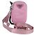 PRADA Pochette per Smartphone Borsa a Spalla Nylon Rosa Argento Auth MX024M