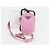 PRADA Pochette per Smartphone Borsa a Spalla Nylon Rosa Argento Auth MX024M - vista 12