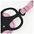 PRADA Pochette per Smartphone Borsa a Spalla Nylon Rosa Argento Auth MX024M - vista 20