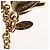 LOUIS VUITTON Fully Flower Charm metallo Rosso Oro M67128 LV Auth EC797 D'oro - vista 6