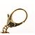 LOUIS VUITTON Fully Flower Charm metallo Rosso Oro M67128 LV Auth EC797 D'oro - vista 8