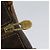 Céline Borsa a mano in tela Macadam CELINE in pelle PVC marrone oro Auth 122440 D'oro - vista 10