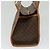 Céline Borsa a mano in tela Macadam CELINE in pelle PVC marrone oro Auth 122440 D'oro - vista 3