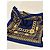 Foulard chanel seta 100 % seta 90 x 90 cm Blu scuro - vista 11